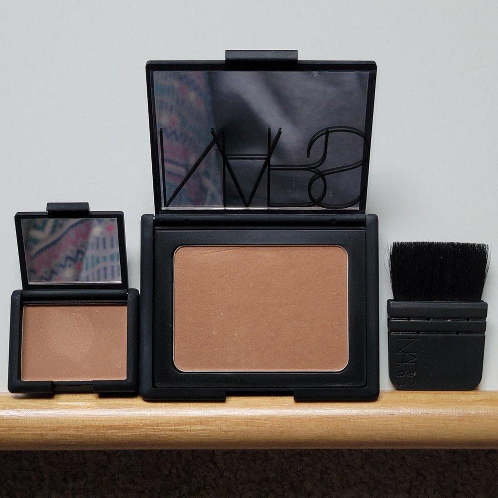 Nars LAGUNA Bronzer (0.28 oz. & 0.08 oz.) + Mini Brush
